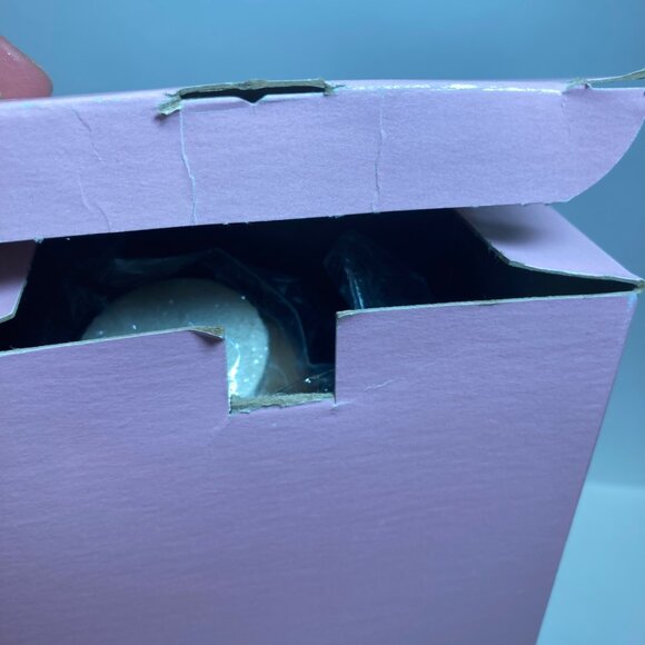 Precious Moments Angel Tree Topper New Vintage Ivory Quilted #761893 with box - Picture 9 of 9